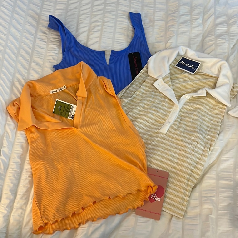 3 pack of crop tops